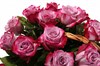 35 роз Дип Перпл в корзине - фото 5861