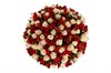 Букет Магдалина, 101 роза микс - фото 6282