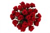 Букет из 25 красных роз Фридом - фото 6401
