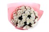 Букет 15 белых кустовых хризантем - фото 6460