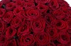 101 красная роза в шляпной коробке - фото 6473