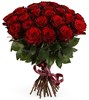 Букет из 25 красных роз Ред Париж - фото 8362