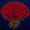 Букет из 101 красной розы 60/70 см - фото 8874
